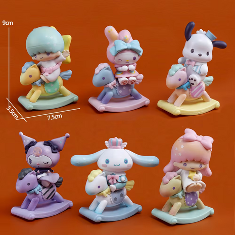 Sanrio - Dreamy Childlike Heart Rocking Horse Series