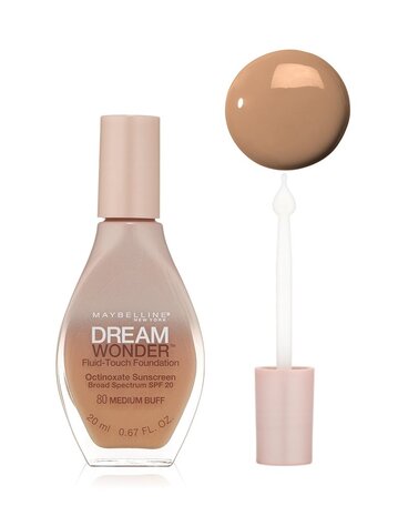 Maybelline Dream Wonder Fluid-Touch Foundation - 80 Medium Buff